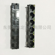 上海56 1x6全塑带灯拼接型RJ45网络插座