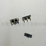 天津3.70mm 间距3PIN刀片式手机电池连接器